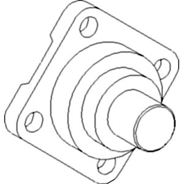 Aftermarket L112110 Replacement MFWD Front Axle King Pin Fits John Deere Tractors 6620 7220 FRA80-0049 - main